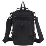 Batoh CANYON CB-1, 29 × 16 × 9 cm, 3,5 l, port USB-A, 3+3 vrecká, 2 vnútorné priečky, odolný voči dažďu, čierny