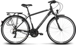 BCC 2018 KROSS 28" TRANS 1 vel.19" - black/white matt