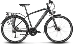BCC 2018 KROSS 28" TRANS 10 vel.19" - black/blue/silver matt