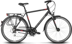 BCC 2018 KROSS 28" TRANS 3 vel.19" - black/red/silver matt