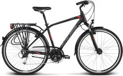 BCC 2018 KROSS 28" TRANS 5 vel.19" - black/red/silver matt