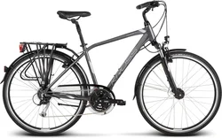 BCC 2018 KROSS 28" TRANS 5 vel.19" - graphite/silver glossy