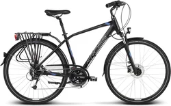 BCC 2018 KROSS 28" TRANS 7 vel.19" - black/blue/silver matt