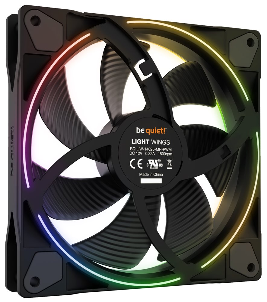 Be quiet! Light Wings / 140 mm / PWM / ARGB