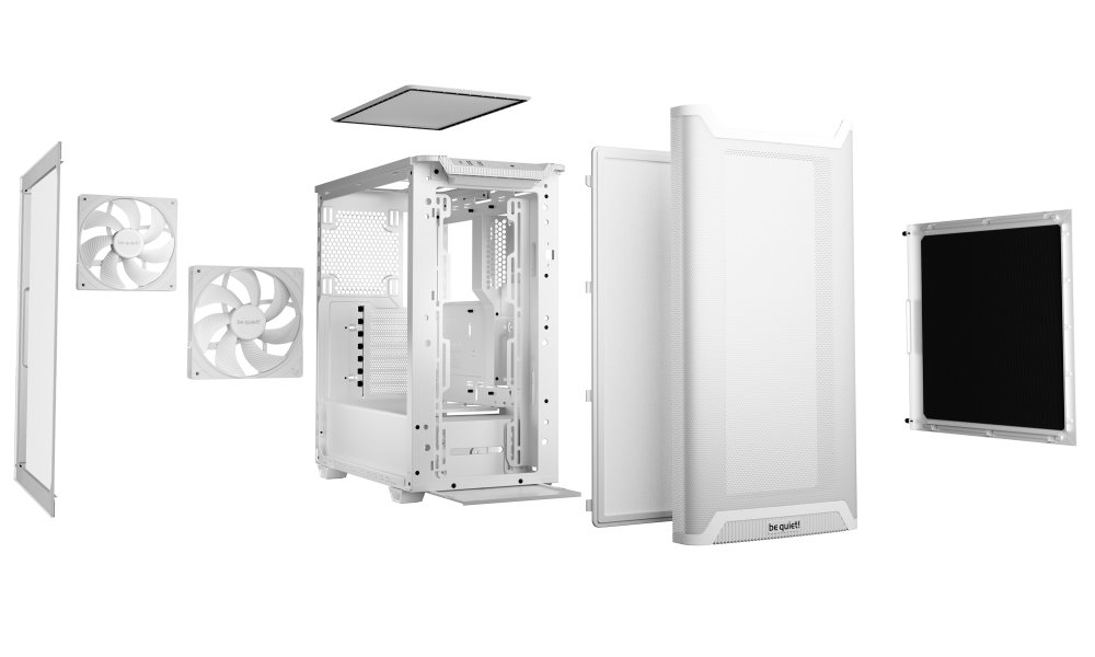 Be quiet! PURE BASE 501 Airflow Window, biela