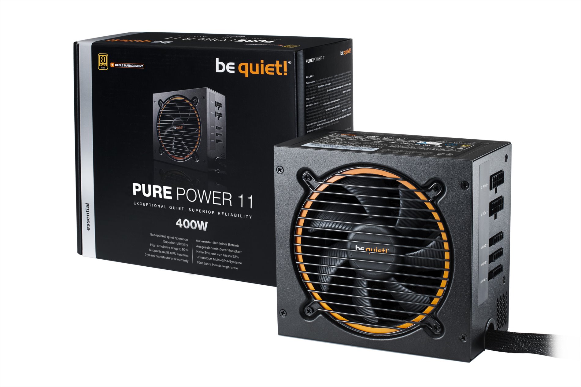 Блок питания be quiet pure power 11 cm 500w обзор