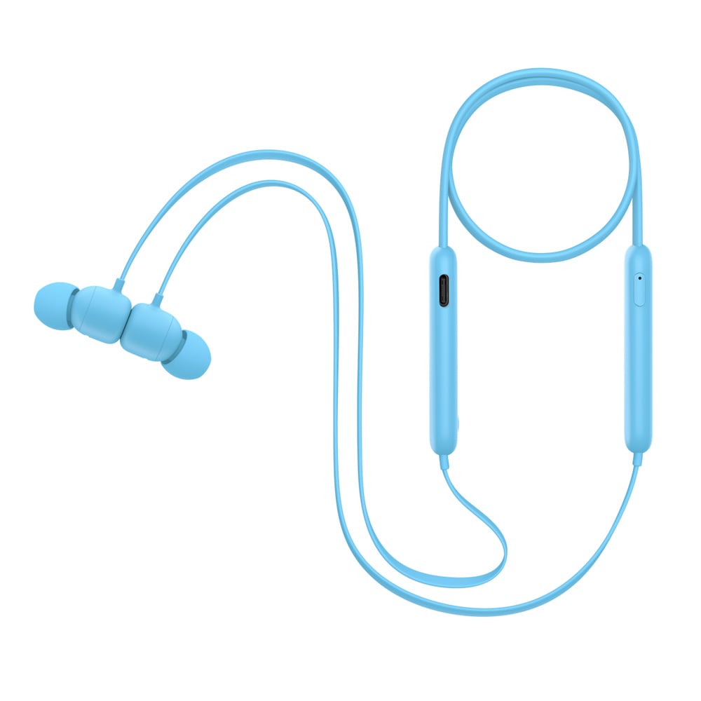 Beats Flex - Celodenné bezdrôtové slúchadlá - plamenná modrá