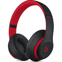 Beats Studio3 Wireless Over-Ear Headphones - The Beats Decade Collection - Defiant Black-Red