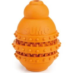 Beeztees Hračka Sumo Play Dental M oranžový 9X9X12cm
