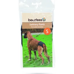Beeztees Kalhotky hárací černé S 38-45cm