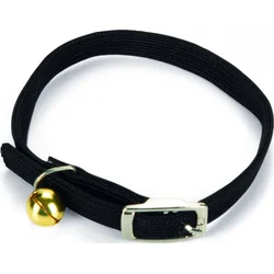 Beeztees Obojek pro kočky nylonový černý 6-29cm x 10mm