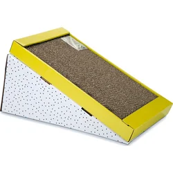 Beeztees Škrabadlo pro kočky kartonové HILL 47x26x25cm