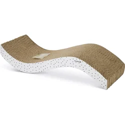 Beeztees Škrabadlo pro kočky kartonové WIVA 52x21x10cm