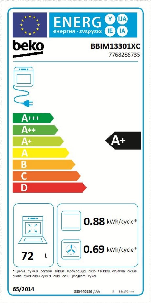 Beko BBIM13301XC