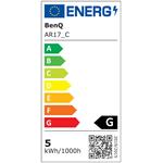 BENQ Lampa LED pro elektronické čtení ScreenBar Plus/ stříbrná/ 5W/ 2700-6500K