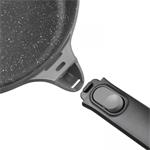 BergHOFF Panvica s pokrievkou a odnímateľnou rukoväťou GEM STAYCOOL, 24 cm