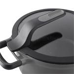 BergHOFF Panvica s pokrievkou a odnímateľnou rukoväťou GEM STAYCOOL, 28 cm