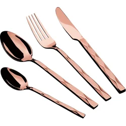 BerlingerHaus 24-dielna sada príborov Rosegold Metallic Line III, nerezová oceľ