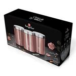 BerlingerHaus 3dílná sada dóz na potraviny I-Rose Edition, 18 cm