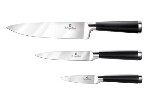 BerlingerHaus 3dílná sada nožů  Royal Black Collection