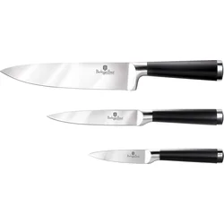 BerlingerHaus 3dílná sada nožů  Royal Black Collection