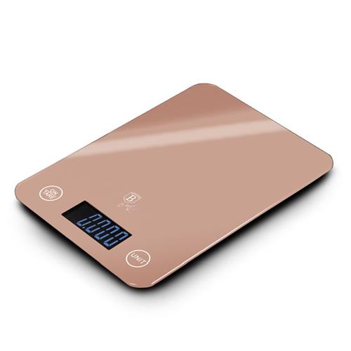BerlingerHaus Digitálna kuchynská váha 5 kg Rosegold Metallic Line
