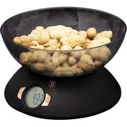 BerlingerHaus Digitálna kuchynská váha s miskou 5 kg Black Rose Collection