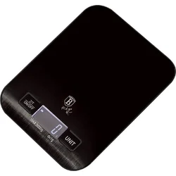 BerlingerHaus Digitálna kuchynská váha z nerezovej ocele 5 kg Black Silver Collection