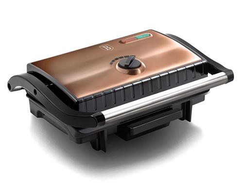 BerlingerHaus Elektrický kontaktní gril Rosegold Metallic Line 