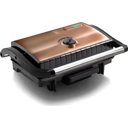 BerlingerHaus Elektrický kontaktní gril Rosegold Metallic Line 