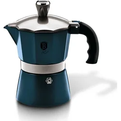 BerlingerHaus Espresso kanvica 3 šálky Aquamarine Metallic Line