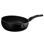BerlingerHaus Flip Pan s mramorovým povrchom Black Silver Collection, 26 cm