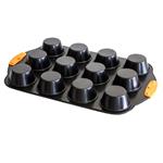 BerlingerHaus Forma na muffiny s nepriľnavým povrchom 12 ks Granite Diamond Line, 41 x 27 x 3 cm