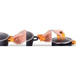 BerlingerHaus Kastrol a poklicí Granit Diamond Line, 32 cm