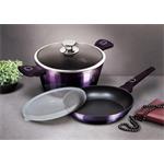 BerlingerHaus Kastról s titánovým poklopom Purple Eclipse Collection, 20 cm
