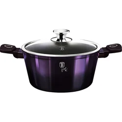 BerlingerHaus Kastról s titánovým poklopom Purple Eclipse Collection, 20 cm