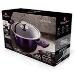 BerlingerHaus Kastról s titánovým poklopom Purple Eclipse Collection, 24 cm