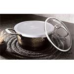 BerlingerHaus Kastról s vekom s titánovým povrchom Shine Basalt Collection, 20 cm