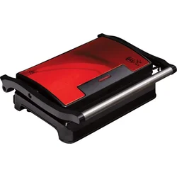 BerlingerHaus Kontaktní gril s nepřilnavým povrchem Burgundy Metallic Line, 700W