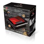 BerlingerHaus Kontaktný gril s nepriľnavým povrchom Burgundy Metallic Line, 700W