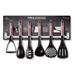 BerlingerHaus Kuchyňské náčiní s nástěnným držákem 7 ks I-Rose Edition