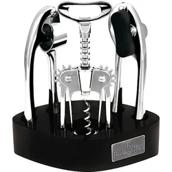 BerlingerHaus Kuchyňské náčiní ve stojanu sada 4 ks Royal Black Collection