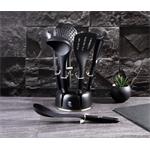 BerlingerHaus Kuchyňské náčiní ve stojanu sada 7 ks Royal Black Collection