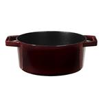 BerlingerHaus Liatinová panvica na pečenie s pokrievkou so smaltovaným povrchom Burgundy Line, 24 cm