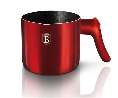 BerlingerHaus Mlékovar s mramorovým povrchem Burgundy Metallic Line, 1,2 l