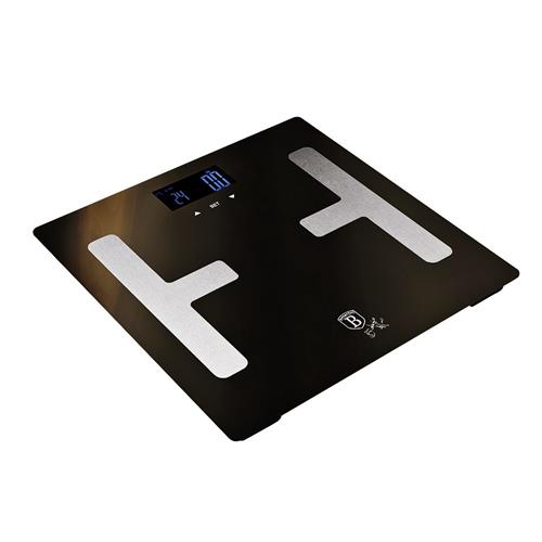 BerlingerHaus Osobní váha Smart s tělesnou analýzou 150 kg Shiny Black Collection