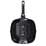 BerlingerHaus Pánev grilovací  a odnímatelnou rukojetí Carbon PRO Line, 28 cm