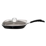 BerlingerHaus Pánev grilovací s poklicí 28 cm Black Profession