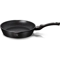 BerlingerHaus Pánev hluboká s mramorovým povrchem Black Silver Collection, 24 cm