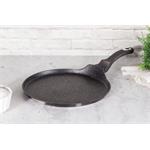 BerlingerHaus Pánev na palačinky s mramorovým povrchem Carbon PRO Line, 28 cm